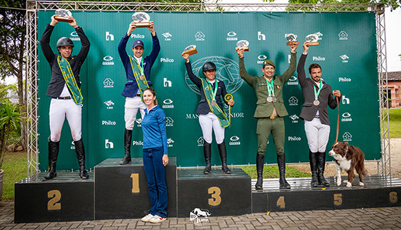 Caê Massenzi é vice-campeão brasileiro Sênior 2025