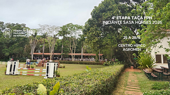 Novo Quadro 4ª etapa Taça FPH Iniciante Sasa Horses - Agromen - 29/5