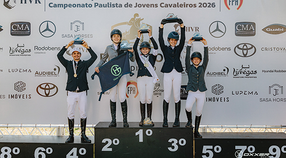 Confira os campeões paulistas de Jovens Cavaleiros 2026