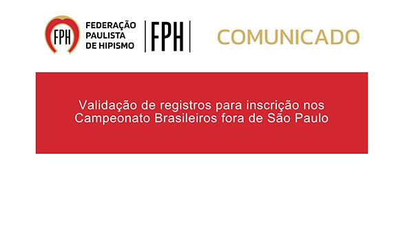 Comunicado - Validação de registros para inscrição nos CBS fora de SP