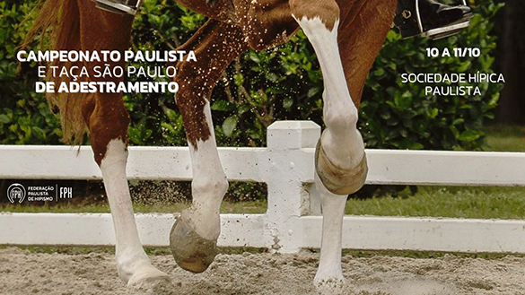 Programa atualizado Campeonato Paulista e Taça São Paulo de Adestramento