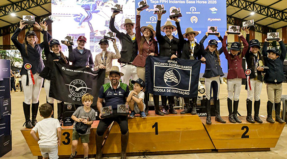 Confira os premiados da 5ª etapa da Taça FPH Iniciante Sasa Horses